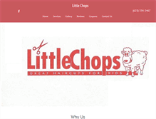 Tablet Screenshot of littlechopsaz.com